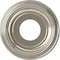 Ekena Millwork Traditional PVC Medallion (Canopies up to 5 1/2"), 10"OD x 3 1/2"ID x 1 1/8"P, Bright Coat Chrome CMP10TRBCR - alternate 1